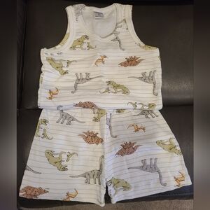 Sleeveless White Dinosaur